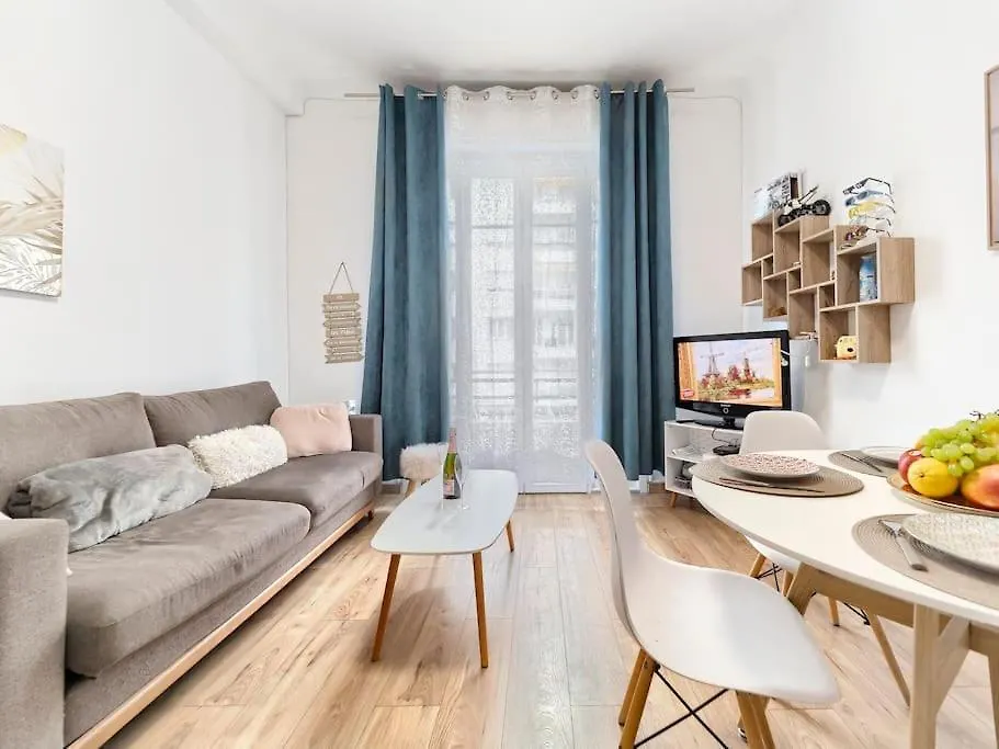Centre Ville- Superbe Appartement T2-Cosy-Wifi Nice Apartment